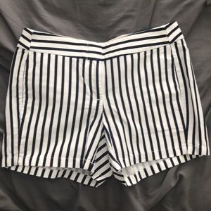 Jcrew Striped Shorts Size 00